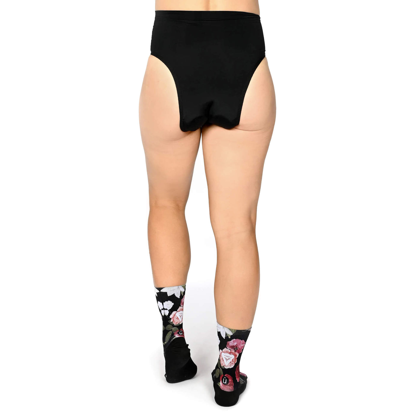 Ève - Culotte noire à taille haute