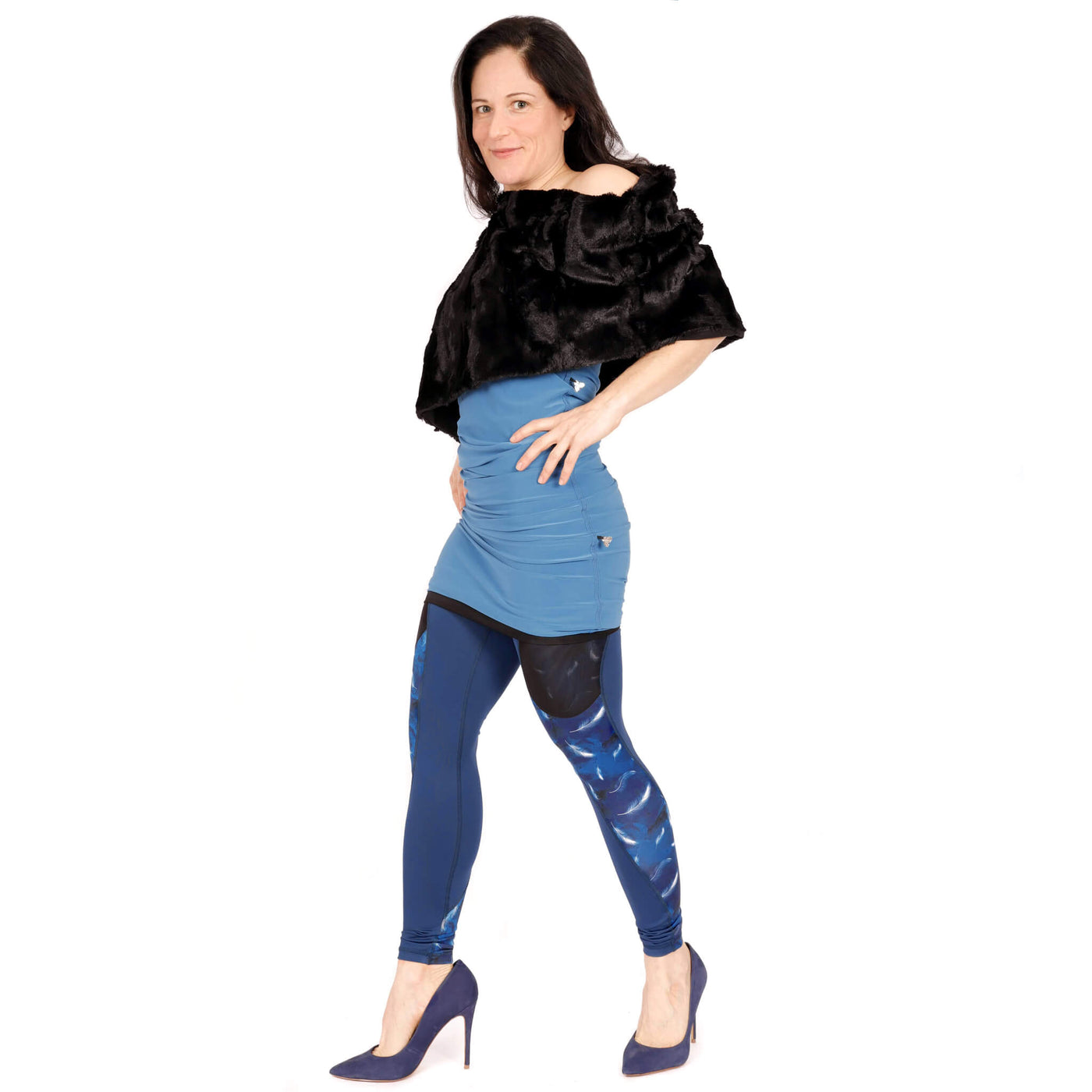 Sandrine - Legging Plume