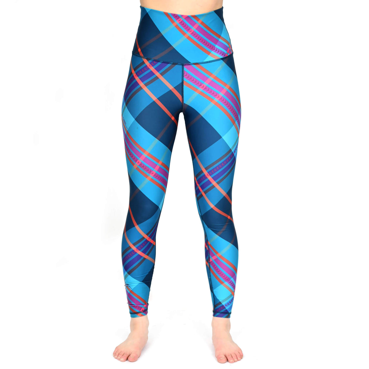 Legging à carreaux et taille haute - Angèle Édition Éco