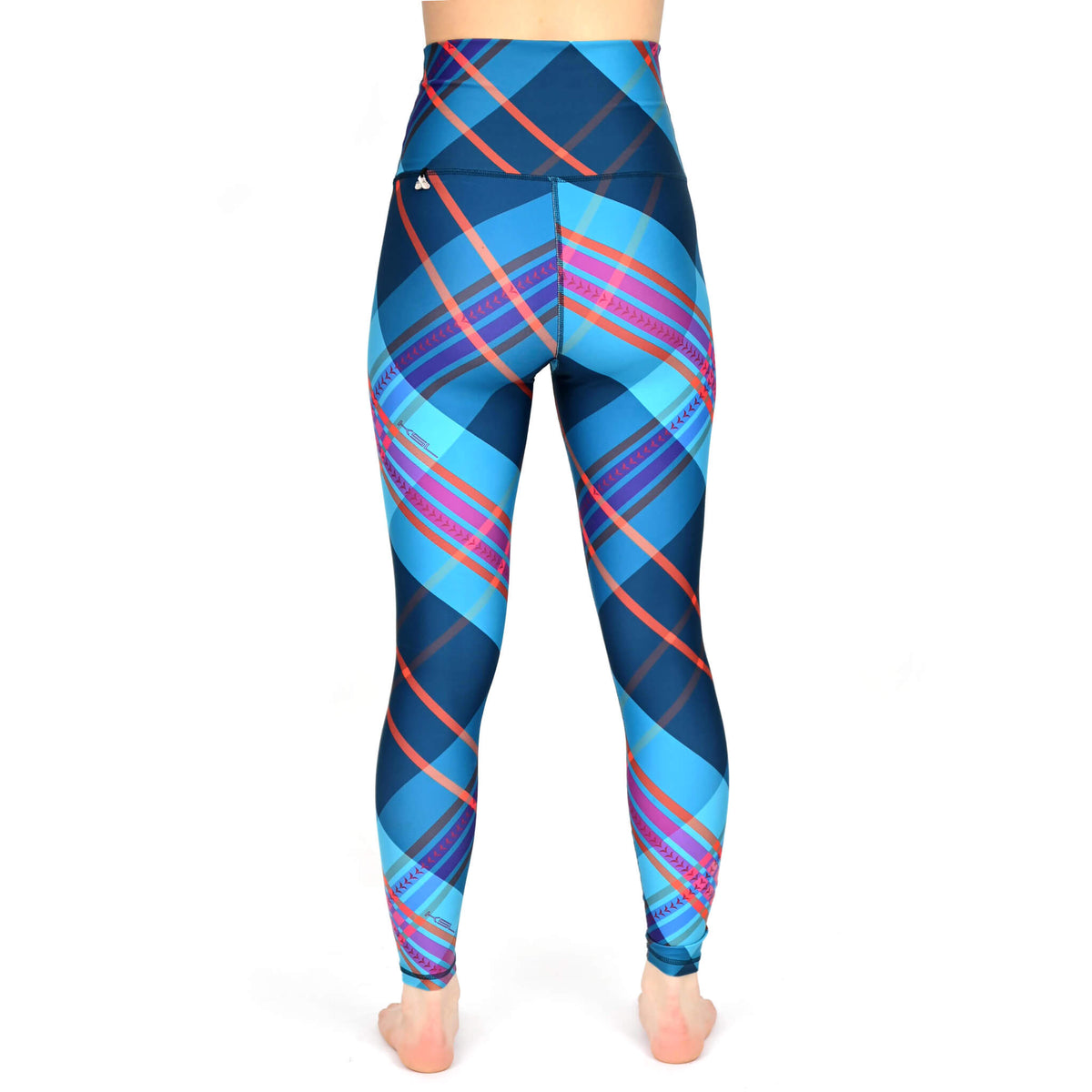 Legging à carreaux et taille haute - Angèle Édition Éco