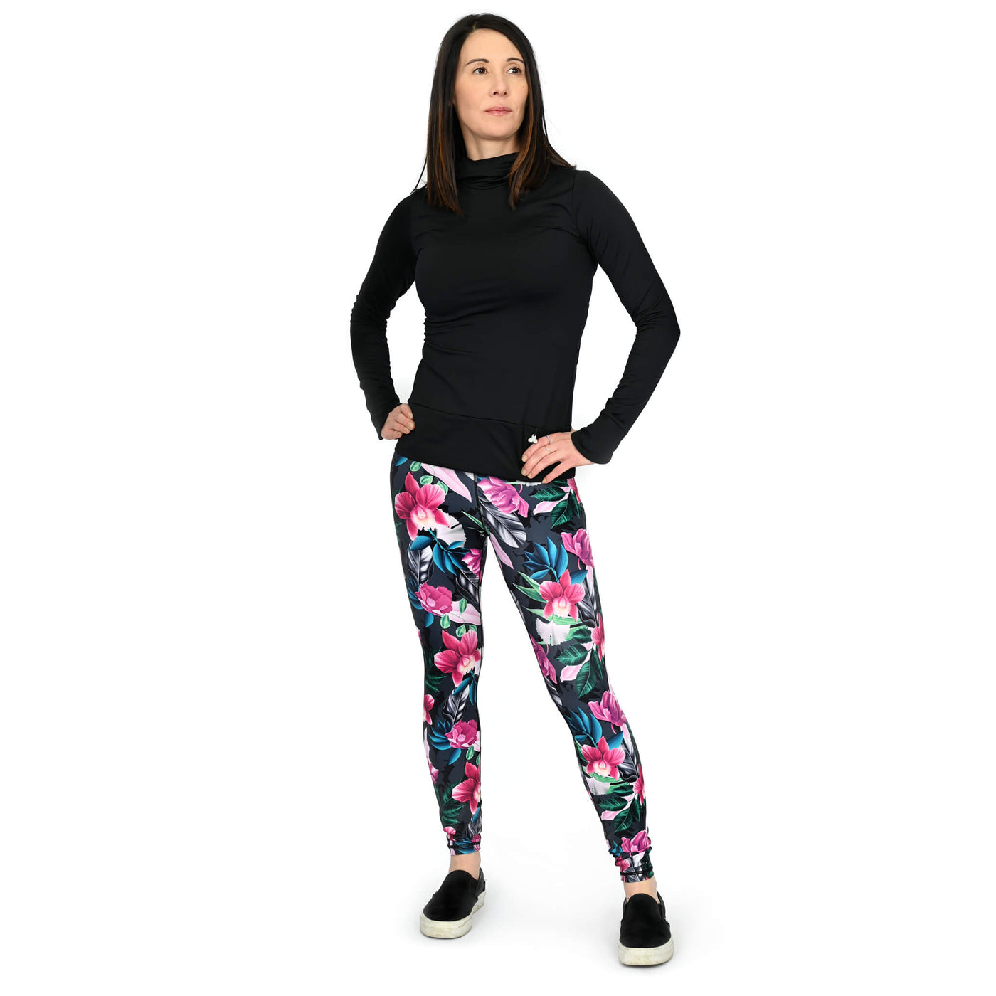 Angelina - Legging Eco Orchidée