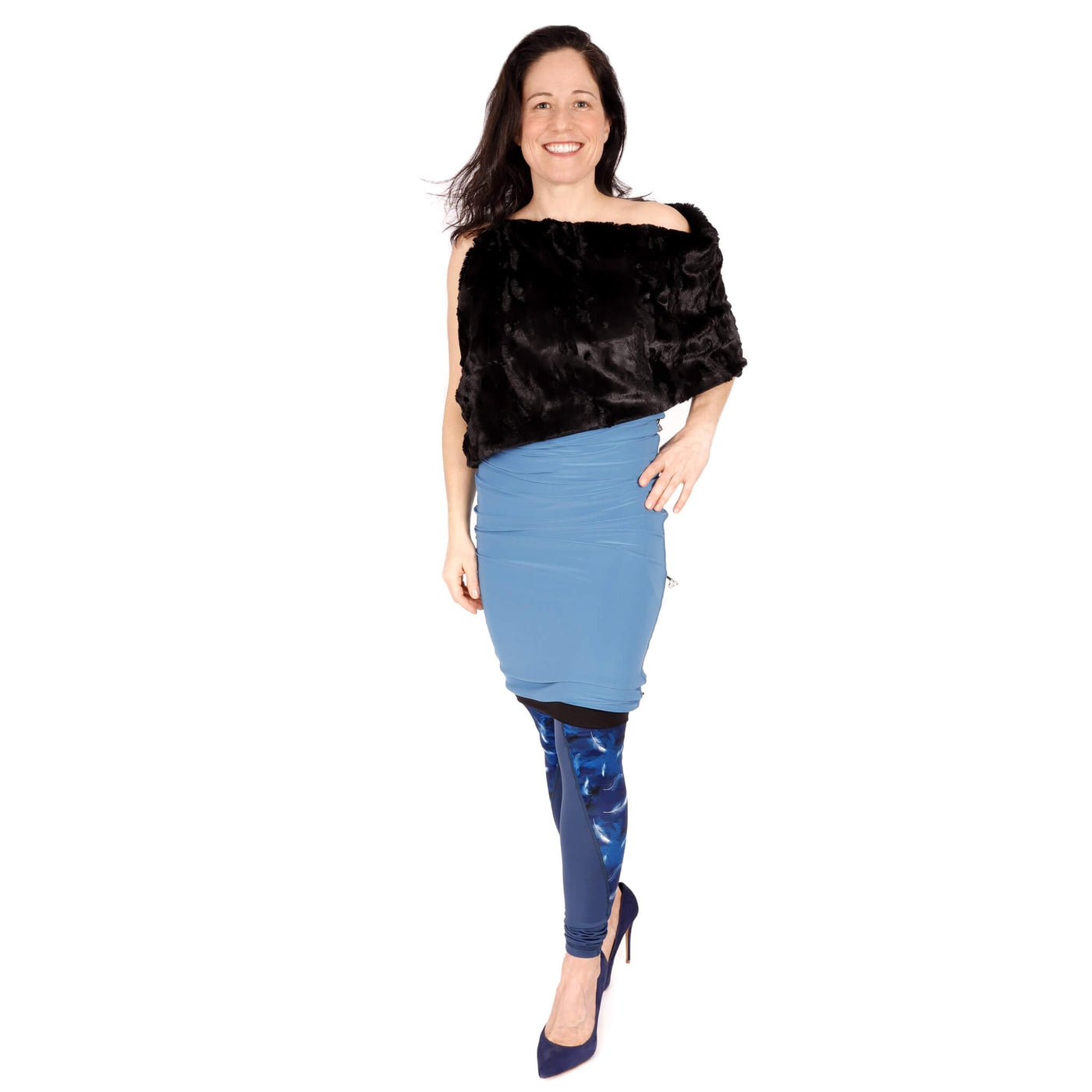 Sandrine - Legging Plume