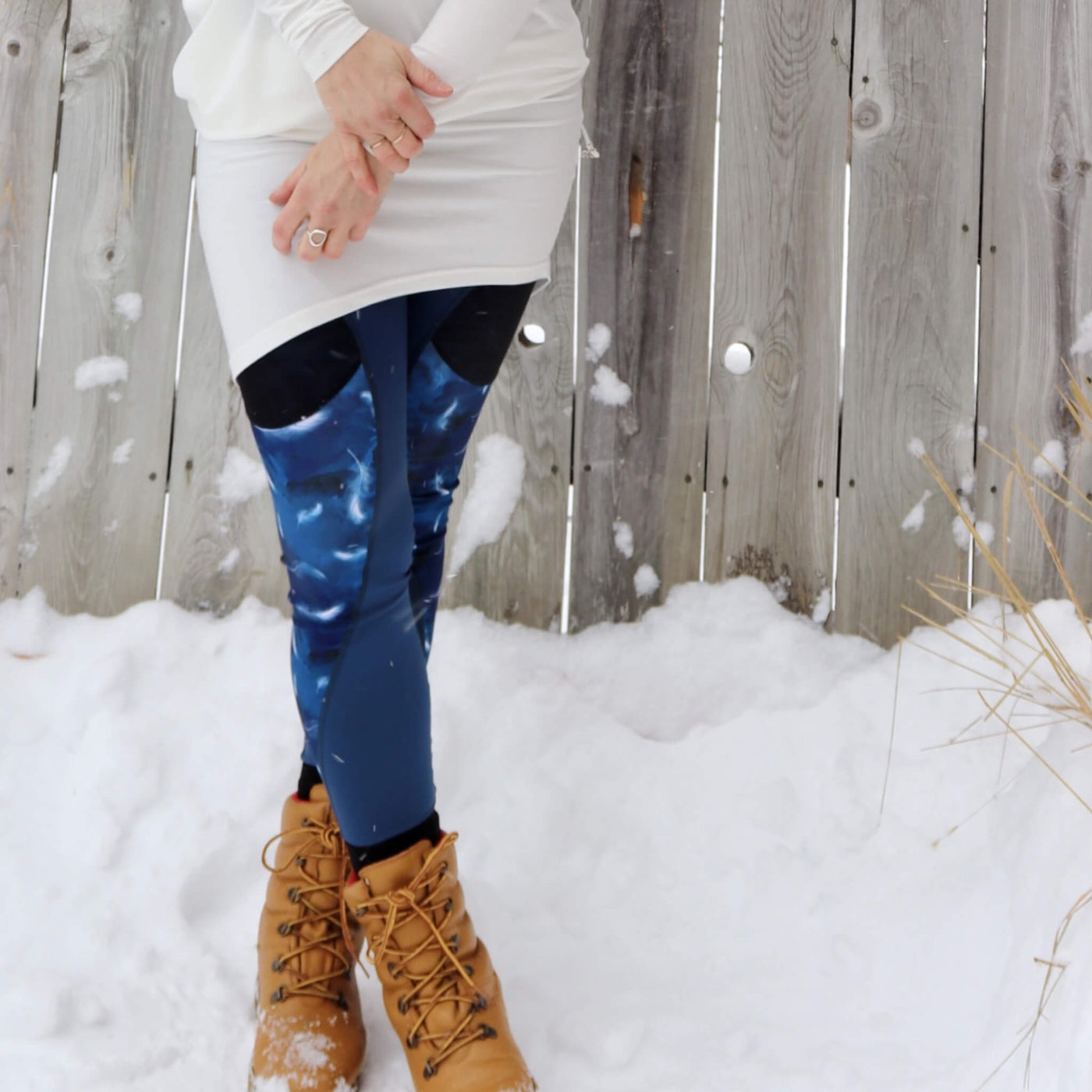 Sandrine - Legging Plume