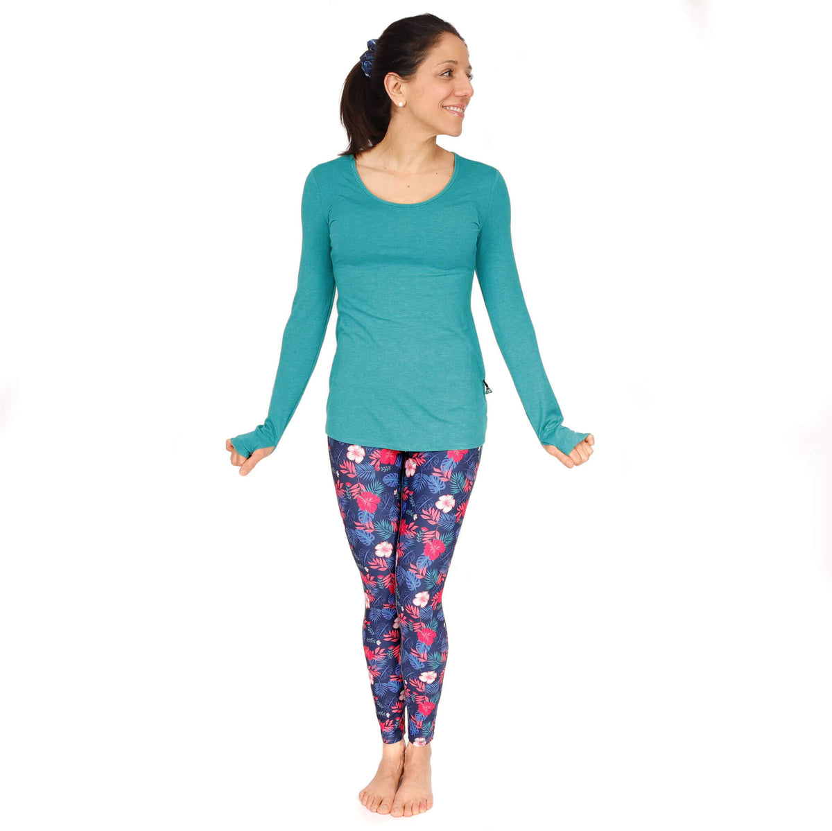 Legging Angelina Hibiscus Éco