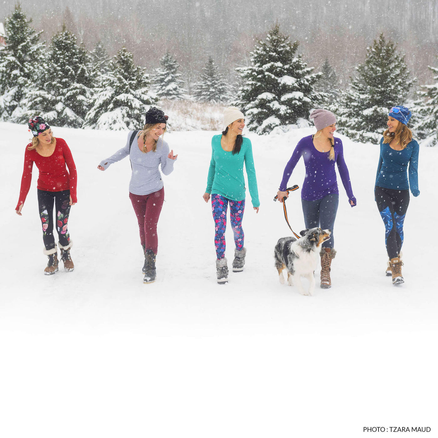 Sandrine - Legging Plume