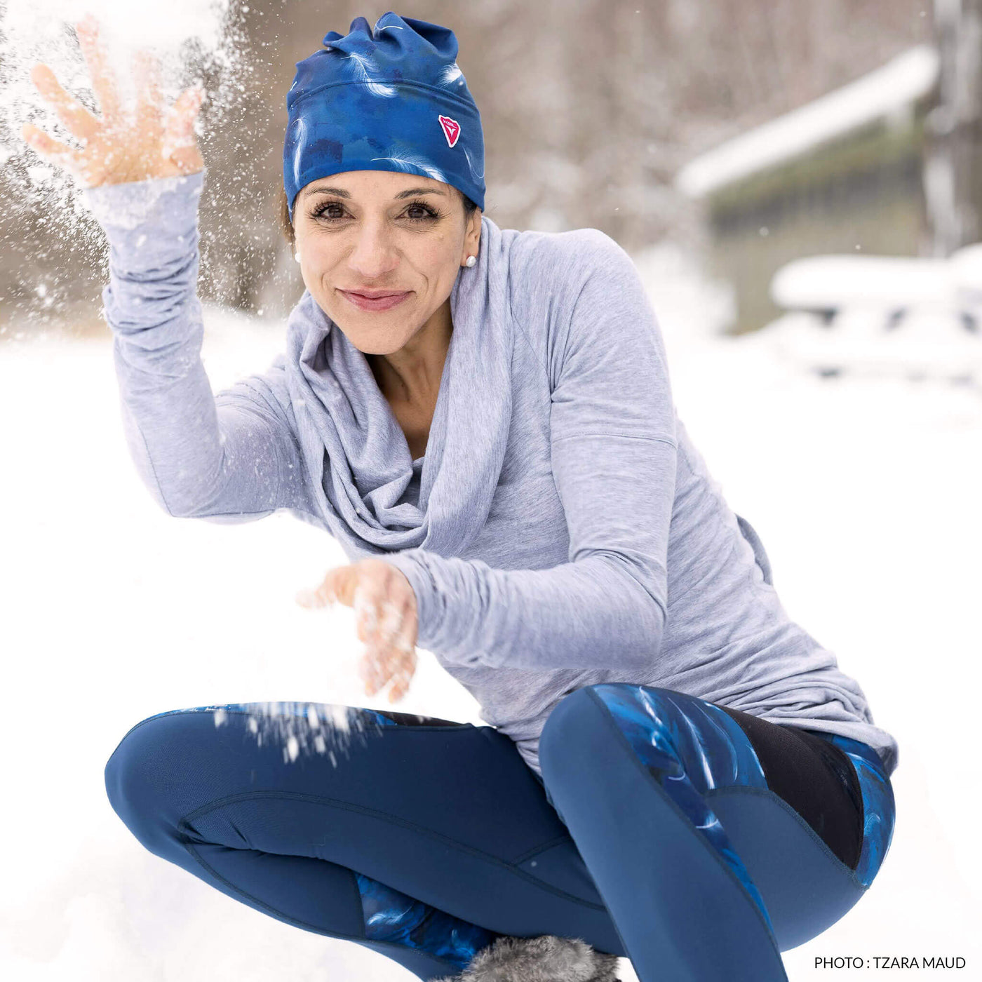 Sandrine - Legging Plume