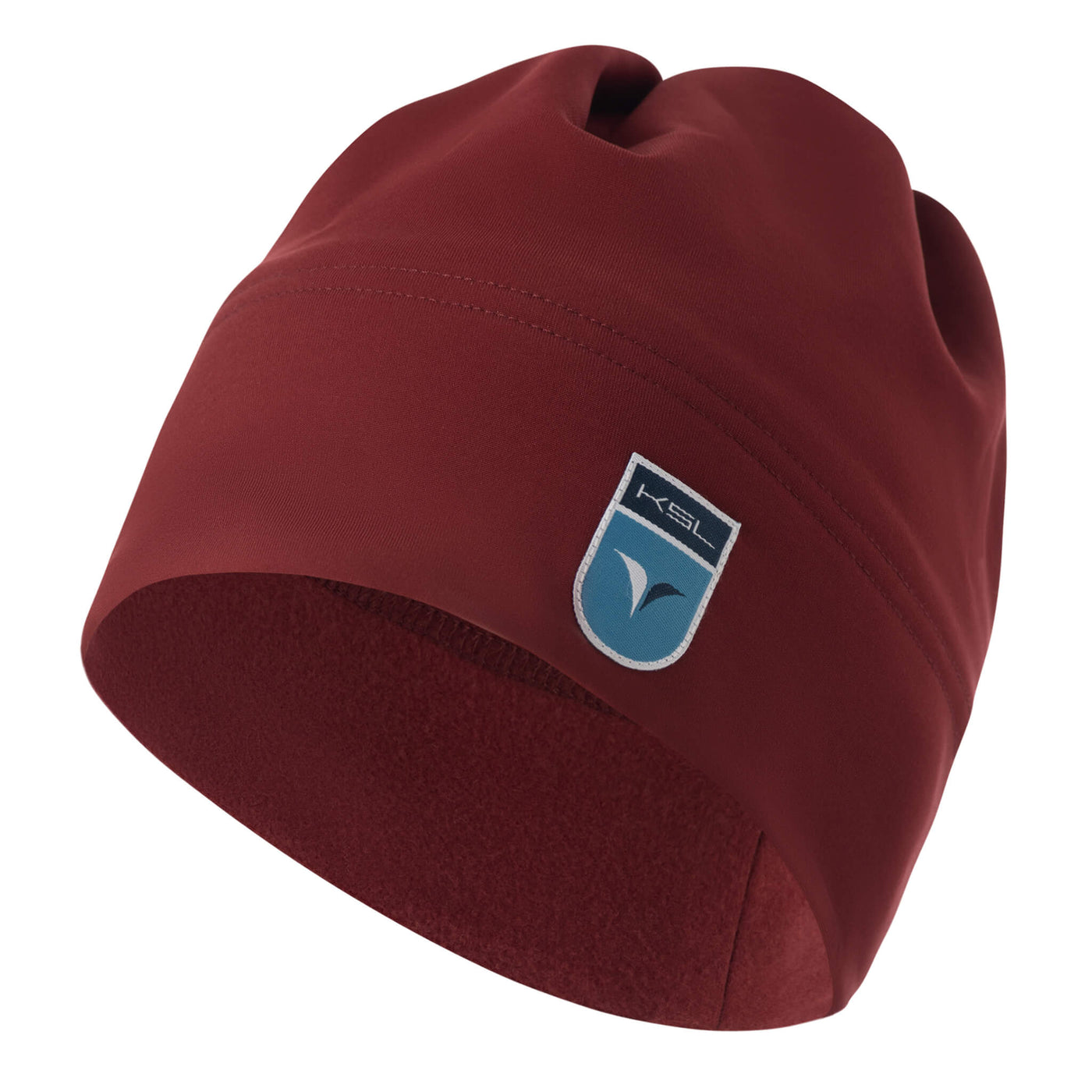 Tuque Louise en carvico bordeaux : une création de KSL