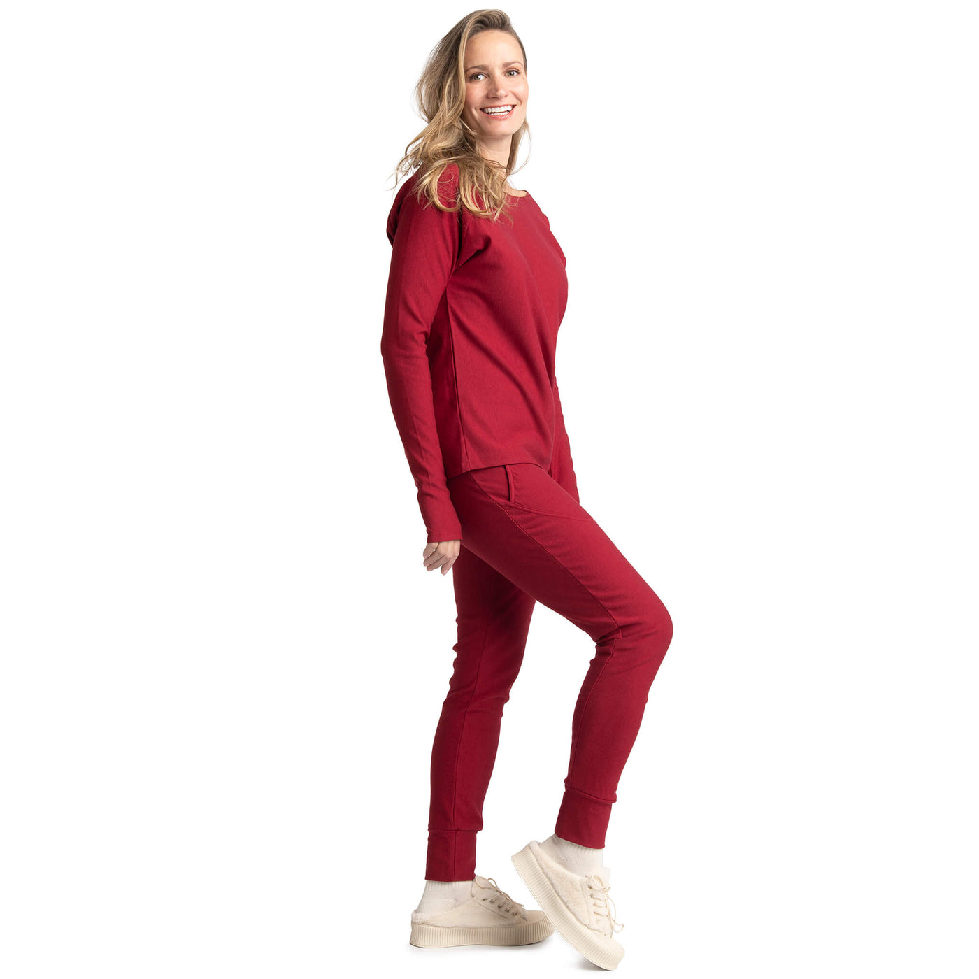 Johanne - Pantalon ultra doux à coupe semi-ajustée
